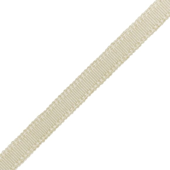 Samuel & Sons 4.7 Yards Pearl 9/16" Cambridge Strie Braid Decor Trim Border Tape - Picture 2 of 8